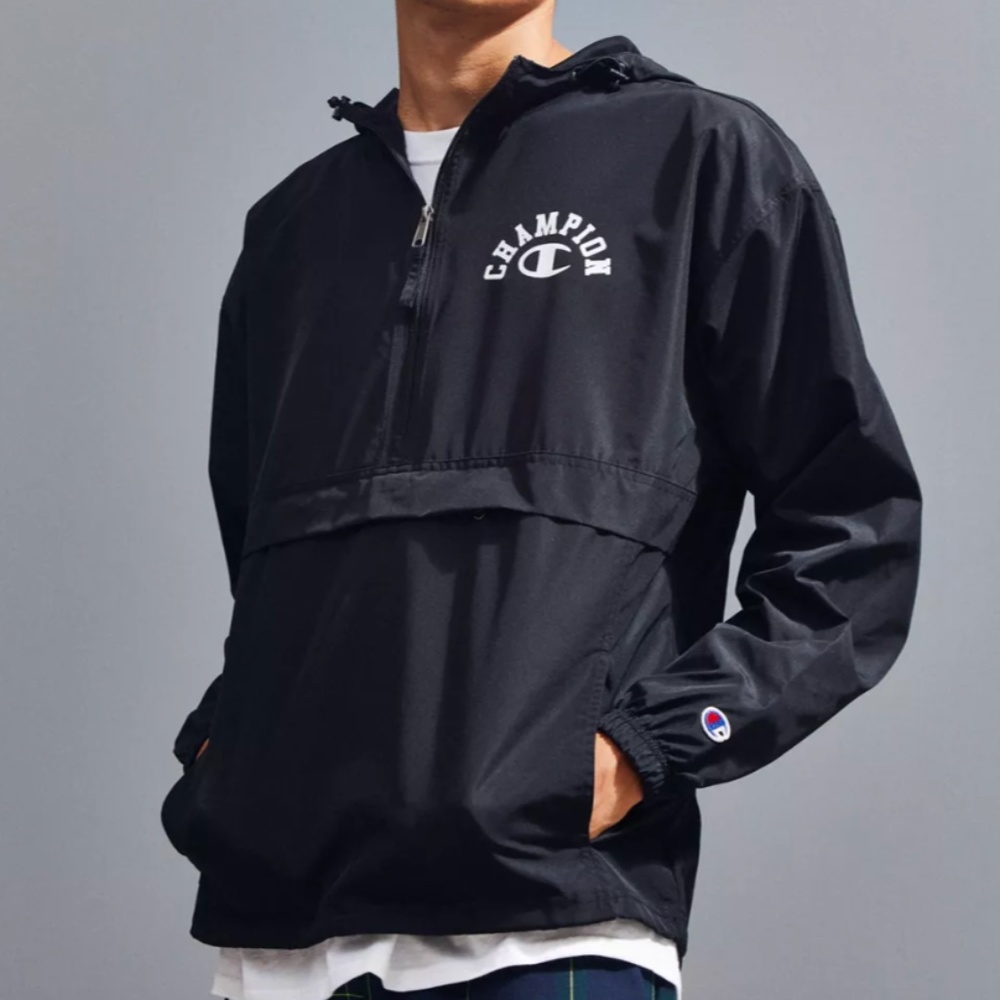 Champion UO Exclusive Logo Anorak Jacket